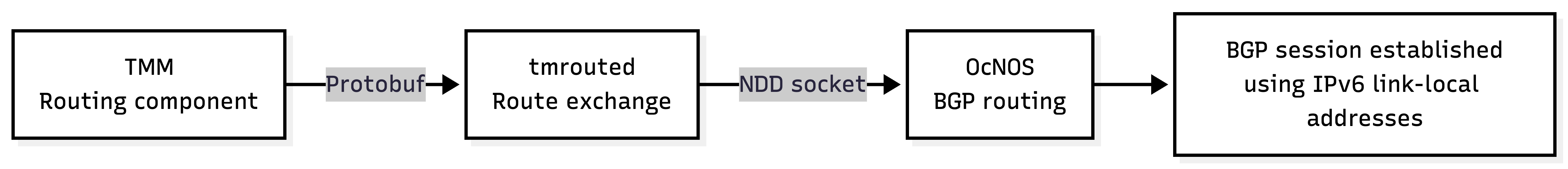 BGP Unnumbered neighbor discovery flow