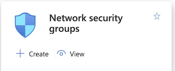 Azure Create Network Security Group