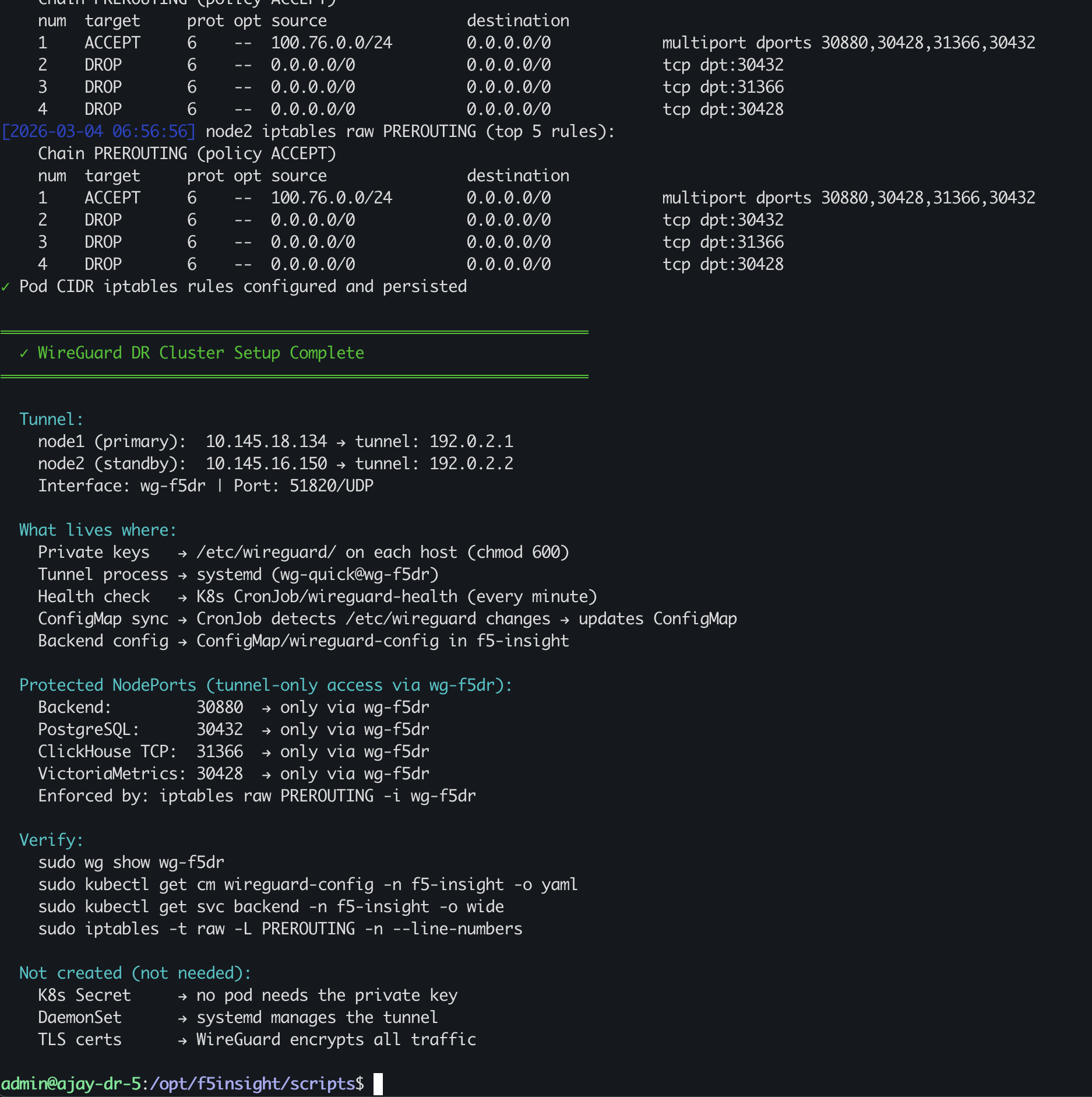 WireGuard setup
