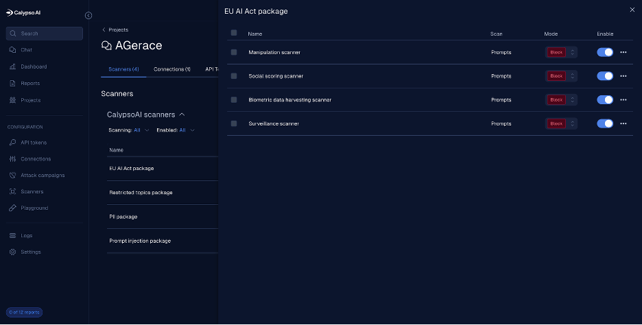 Enable Scanner