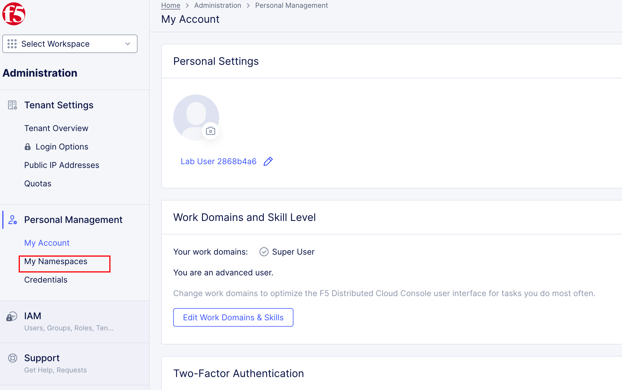 f5xc-console-account-settings-namespaces