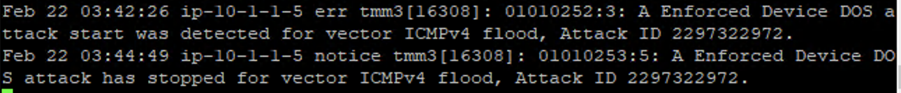 Simulating a ICMPv4 Flood Attack