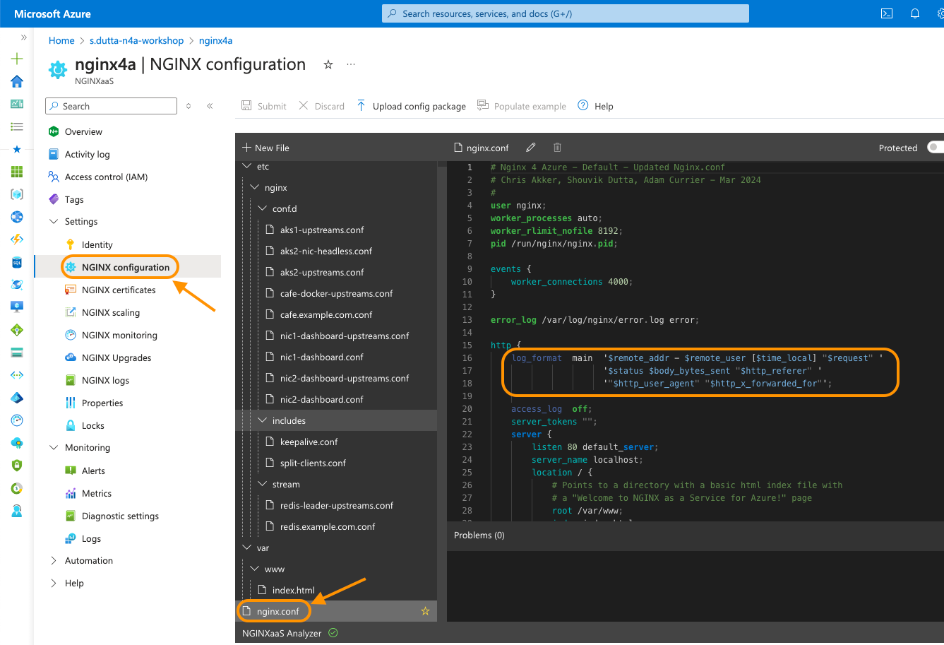 NGINX Config