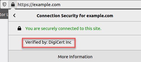 Verified By: DigiCert Inc